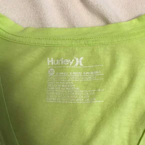 Lime green Hurly Tee! 3 for $15 - Picture 3 of 7